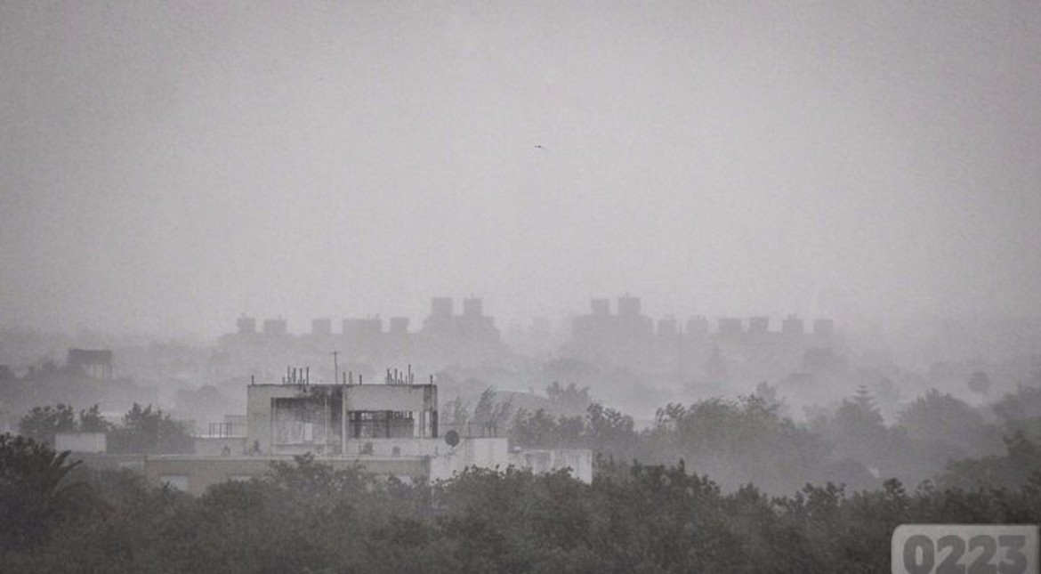 Emiten un alerta naranja por tormentas fuertes para este viernes en Mar del Plata y casi toda la provincia