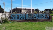 Un cartel por la autonomía: “Apoye al futuro Municipio de Sierra de los Padres”