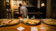 La verdadera pizza italiana desembarcó en Constitución