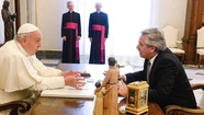 Francisco recibió a Alberto Fernandez