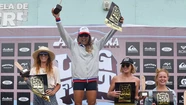 Un argentino y una rusa ganaron el festival de tablas largas en Mardel