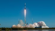  "Dibu Martínez" se puso en órbita desde Estados Unidos. Foto: SpaceX.