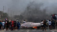 La postal de la grave protesta que sacude a Perú en medio de la crisis política.