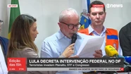 Tras la toma de los edificios públicos, Lula decretó la intervención federal de Brasilia para garantizar la seguridad pública.