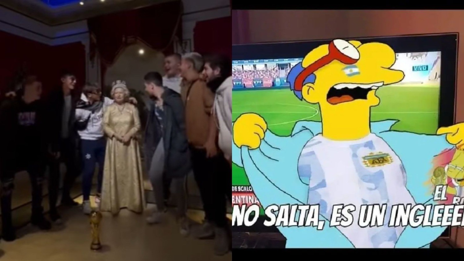 Fueron Al Museo De Cera De Londres Y Le Cantaron "el Que No Salta Es Un ...