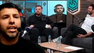 El Kun Agüero con Ibai y Piqué. 