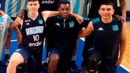 Fresno, conocido como "Yoni", es escolta de Racing Club de Avellaneda.