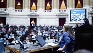 La presidenta de la Cámara de Diputados, Cecilia Moreau.