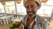 Mariano Iúdica recibió críticas por los precios en su restó de playa. 