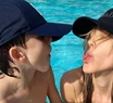 El dulce posteo de Guillermina Valdes: su hijo Lolo se enamoró en Mar del Plata de la hija de dos famosos
