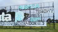 Así quedó la postal de ingreso a Mar del Plata tras la protesta de taxis y remises.