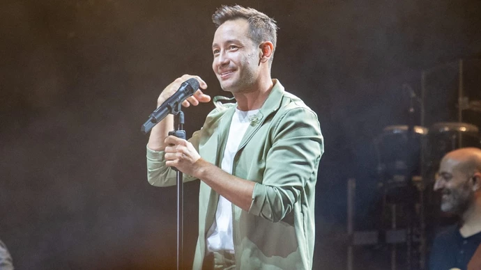 Luciano Pereyra se presentó este viernes en el Estadio Polideportivo