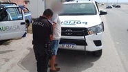 Se conectó a la red eléctrica desde un semáforo de ruta 11