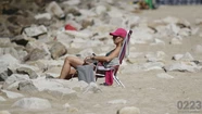 Basta de frío: arrancan varios días de calor y playa en Mar del Plata Basta de frío: arrancan varios días de calor y playa en Mar del Plata
