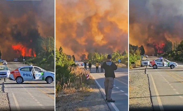 "Hay gente desesperada": los incendios en la Patagonia no dan tregua y ...