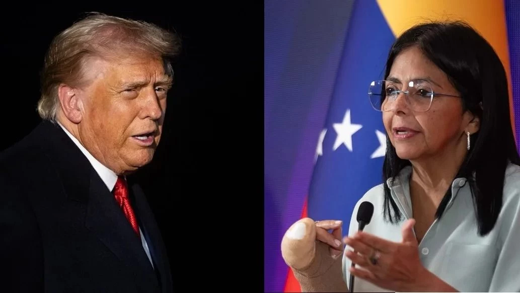 Luego de la detención de Maduro, Trump advirtió a la nueva presidenta de Venezuela, Delcy Rodríguez.