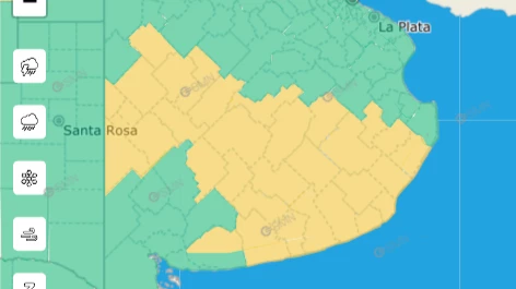 El área afectada abarca a varias localidades.