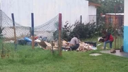 CIC El Martillo: “Sacamos los libros en bolsas porque estaban contaminados y no llovía”