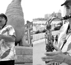 Sergio Argentino, saxofonista y clown