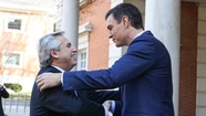 Alberto Fernández se reunió con Pedro Sánchez