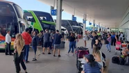 El Carnaval se despide en Mar del Plata con una terminal de micros "repleta"