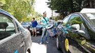 Los taxistas buscan una reunión con las autoridades de Seguridad. Foto ilustrativa: archivo 0223.