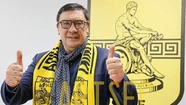 El "Mono" Burgos fue presentado en el Aris de Salónica