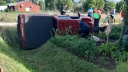 Así fue la postal del choque en la zona de quintas del paraje.