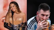 “Dios no es Messi, es Beyoncé”: la polémica frase en los Grammy que revolucionó las redes