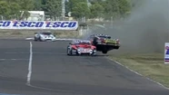 Video: Christian Ledesma protagonizó un choque en el arranque del TC