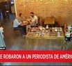 El movilero de América estaba tomando un café y le robaron el teléfono.