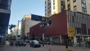 La esquina de Córdoba y San Martín, en pleno centro de Mar del Plata, el escenario en el que se produjo la pelea que terminó con la vida de Lucio Garay.