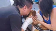Ringo se reencontró con su familia. 