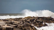 Alerta por crecida del mar para este miércoles en la costa atlántica