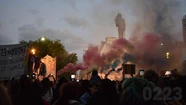 El color y las postales del #8M en Mar del Plata
