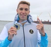 Ivo Cassini se coronó campeón sudamericano de aguas abiertas