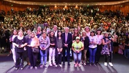 Alberto Fernández distinguió a una empresaria marplatense