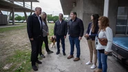 Montenegro firmó el acuerdo con Acción Marplatense en el centro cívico del oeste. 