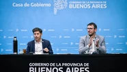 Cuattromo, junto al gobernador Axel Kicillof. Foto: prensa PBA.