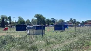 El predio en el barrio Las Heras será desalojado en las próximas horas. 