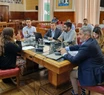 Integrantes de la cátedra de Costos de la Facultad de Ciencias Económicas expusieron en el Concejo Deliberante. Foto: Prensa HCD.