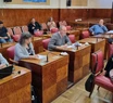 Los concejales dialogaron con los especialistas e la Unmdp que elaboraron una nueva fórmula para determinar el valor del boleto. Foto: Prensa MGP.