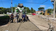 La mayoría de las obras de asfalto son financiadas por otras jurisdicciones, pese a la cual la Comuna le cobra a los frentistas. Foto: Emvial.