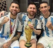 Impresionante: Nicolás Otamendi se hizo un espectacular tatuaje de Messi levantando la Copa del Mundo
