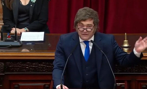 QUÉ DIJO JAVIER MILEI EN LA APERTURA DE SESIONES EN EL CONGRESO | 0223