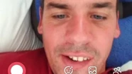 Cantó “Libre” y anunció un viaje al sur: así salió el “gamer” de la cárcel