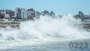 En 1954 Mar del Plata registró el primer meteotsunami de su historia. Imagenilustrativa. Foto: Archivo 0223