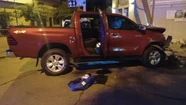 Un poste frenó la marcha del imprudente al volante.