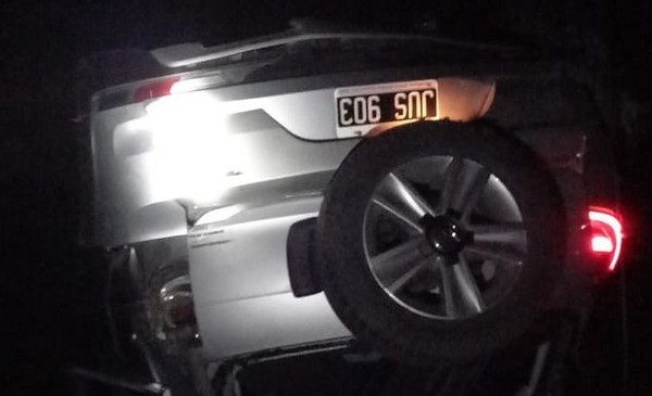 Dos marplatenses murieron en un despiste y vuelco en ruta 2 | 0223