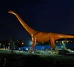 Así es la réplica del Argentinosaurus instalada en Tandil
